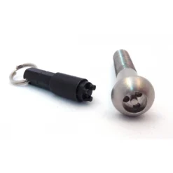 ANTIVOL VIS CHARIOT DE SELLE ANTIVANDALE M8X45 + CLE