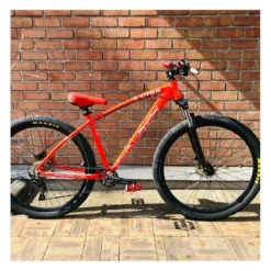 Custom Collective X Bikelife C100 Rouge Vermillon 2022 -Vélo Soldes Magasin collective bikes c100 orange 15