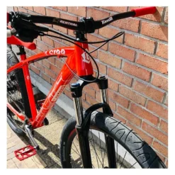 Custom Collective X Bikelife C100 Rouge Vermillon 2022 -Vélo Soldes Magasin collective bikes c100 orange 7