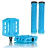 Pack DEMOLITION Pédales + Poignées VLM Bleu Glacier