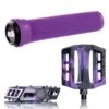 Pack DEMOLITION Pédales Trooper Noir-violet + Poignées ODI Longneck Violet 1 Pack DEMOLITION Pédales Trooper Noir-violet + Poignées ODI Longneck Violet -Vélo Soldes Magasin pack demolition pedales trooper noir violet poignees odi longneck violet