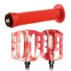 Pack DEMOLITION Pédales Trooper Rouge-blanc + Poignées ODI Longneck Std Rouge 2 Pack DEMOLITION Pédales Trooper Rouge-blanc + Poignées ODI Longneck Std Rouge -Vélo Soldes Magasin pack demolition pedales trooper rouge blanc poignees odi longneck std rouge