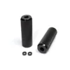 Paire De Pegs Aluminium 14 Mm Noirs -Vélo Soldes Magasin paire de pegs aluminium 14 mm noirs