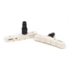 Patins De Freins ELVEDES V-brakes 72mm Blanc -Vélo Soldes Magasin patins de freins elvedes v brakes 72mm blanc