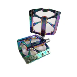 Pédales ICE FAST Aluminium CNC 9/16e Neochrome -Vélo Soldes Magasin pedales ice fast aluminium cnc 916e neochrome 3