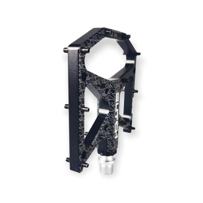 Pédales ICE FAST Butch Aluminium CNC 9/16e Noires 6 Pédales ICE FAST Butch Aluminium CNC 9/16e Noires – Image 4
