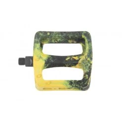 Pédales ODYSSEY Twisted Pro Noir Jaune Swirl -Vélo Soldes Magasin pedales odyssey twisted pro noir jaune swirl 2