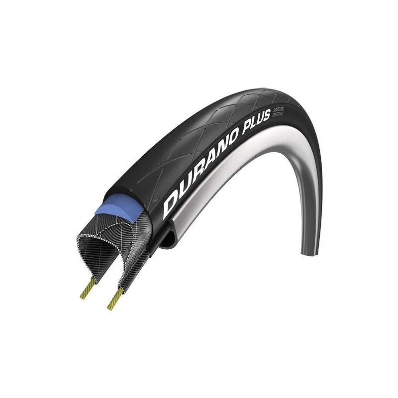 Pneu SCHWALBE Durano + TR 700x25C Noir 3 Pneu SCHWALBE Durano + TR 700x25C Noir