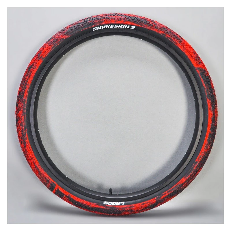 Pneus SnakeSkin 2 De Mafia Bikes X2 (paire) - 26 Pouces - Marble Red 3 Pneus SnakeSkin 2 De Mafia Bikes X2 (paire) - 26 Pouces - Marble Red