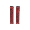 Poignées Demolition Axes Flangeless Rouge Noir Marble -Vélo Soldes Magasin poignees demolition axes flangeless rouge noir marble