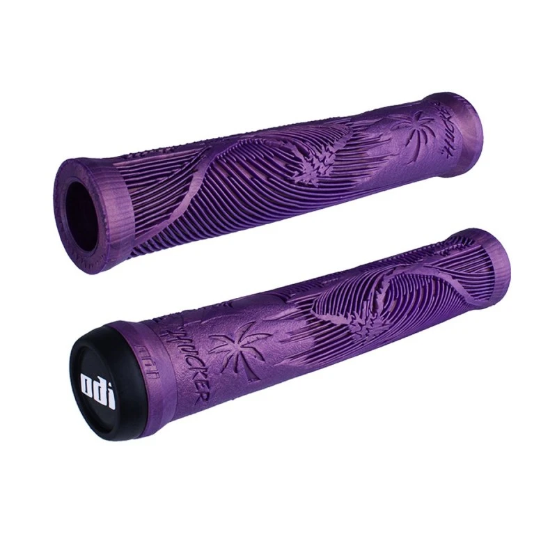 Poignées ODI Hucker 160mm Violettes 3 Poignées ODI Hucker 160mm Violettes