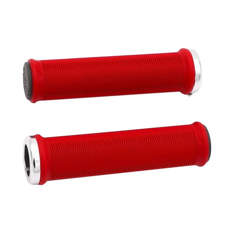 POIGNÉES SENSUS X ODI Lite Lock-On 2.1 143mm Rouge 3 POIGNÉES SENSUS X ODI Lite Lock-On 2.1 143mm Rouge