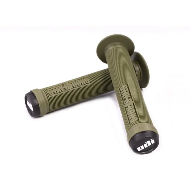 Poignées Stay Strong ODI Longneck Army Green 3 Poignées Stay Strong ODI Longneck Army Green
