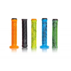 Poignées VOLUME Flangeless Hunter Orange -Vélo Soldes Magasin poignees volume vlm hunter orange 1