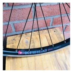 Roue Arrière Custom Bikelife X Collective 27.5 Pouces à Disk Noire - Wheeling Bike -Vélo Soldes Magasin roue arriere custom bikelife x collective 275 pouces a disk noire wheeling bike 6