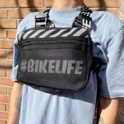 Sacoche BIKELIFE Chest Rig Noire 17 Sacoche BIKELIFE Chest Rig Noire -Vélo Soldes Magasin sacoche bikelife chest rig noire 2