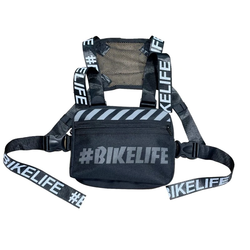 Sacoche BIKELIFE Chest Rig Noire 3 Sacoche BIKELIFE Chest Rig Noire