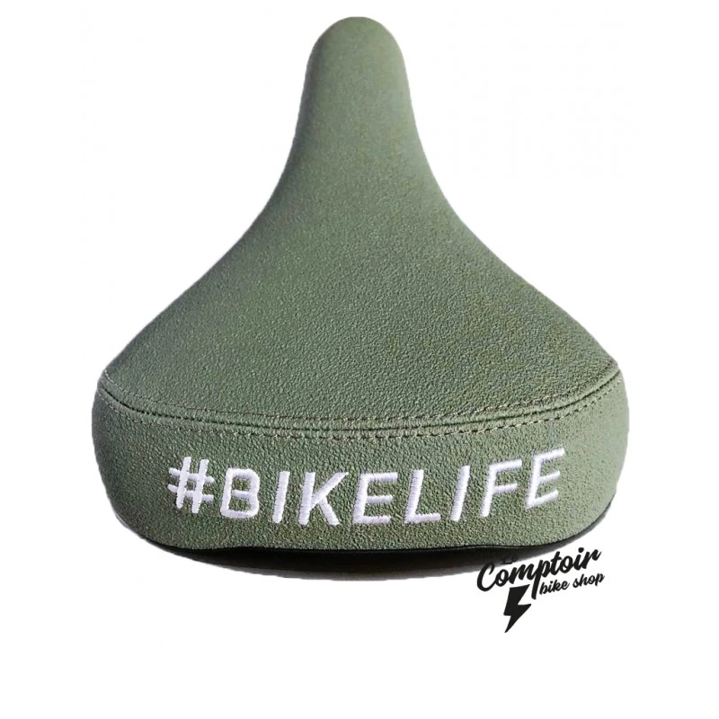Selle BIKELIFE Grippie Vert Olive 3 Selle BIKELIFE Grippie Vert Olive