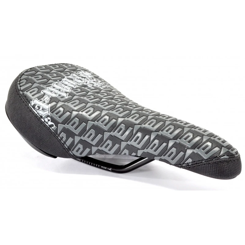 Selle BMX RUSH à Rail Noire 4 Selle BMX RUSH à Rail Noire – Image 2