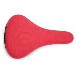 Selle COLLECTIVE Monogram V2 Rouge -Vélo Soldes Magasin selle collective monogram v2 rouge 2