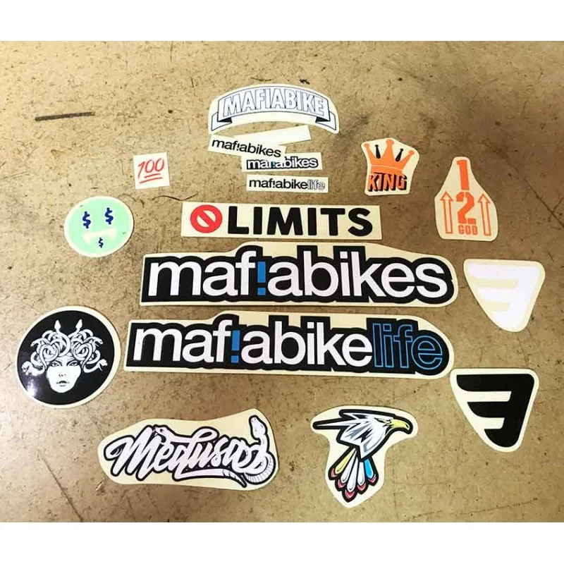 PACK STICKERS MAFIA BIKE X17 3 PACK STICKERS MAFIA BIKE X17