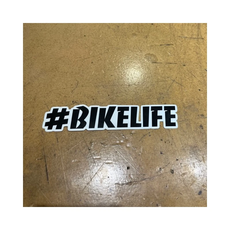 Sticker BIKELIFE Liseré Blanc 3 Sticker BIKELIFE Liseré Blanc