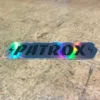 Sticker BIKELIFE Patrox Holographic -Vélo Soldes Magasin sticker bikelife patrox holographic