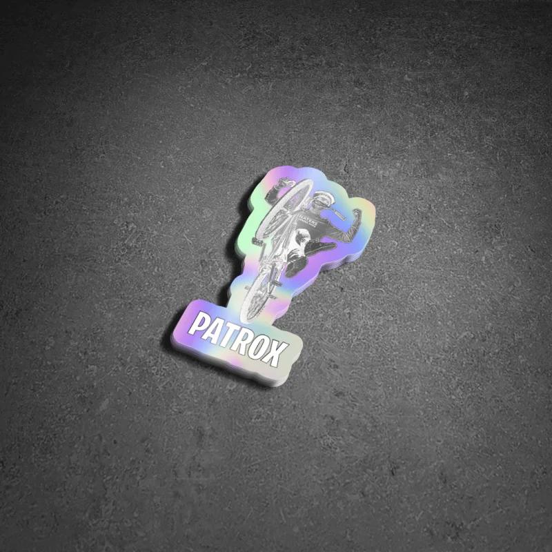 Sticker BIKELIFE Patrox Wheeling Holographic 5 Sticker BIKELIFE Patrox Wheeling Holographic – Image 3