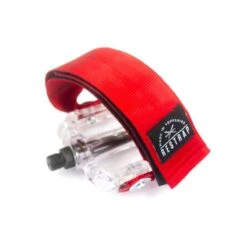 Straps RESTRAP Diagonal Pour Vélo à Pignon Fixe - Rouges -Vélo Soldes Magasin straps restrap diagonal pour velo a pignon fixe rouges 1