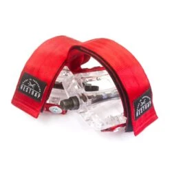 Straps RESTRAP Diagonal Pour Vélo à Pignon Fixe - Rouges -Vélo Soldes Magasin straps restrap diagonal pour velo a pignon fixe rouges 3